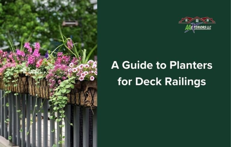 Liven Up Your Deck with Blooming Beauty: A Guide to Planters for Deck Railings