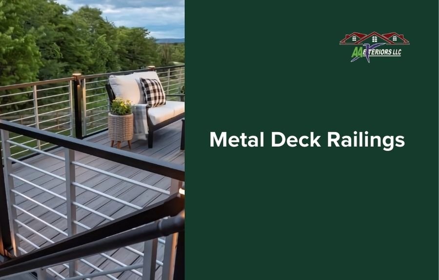 Deck Refresh: The Lowdown on Metal Deck Railings