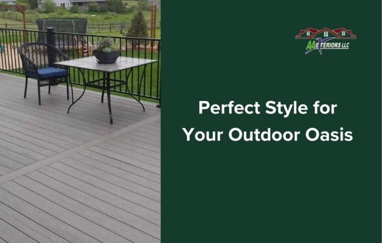 Deck Railings 101: Choosing the Perfect Style for Your Outdoor Oasis