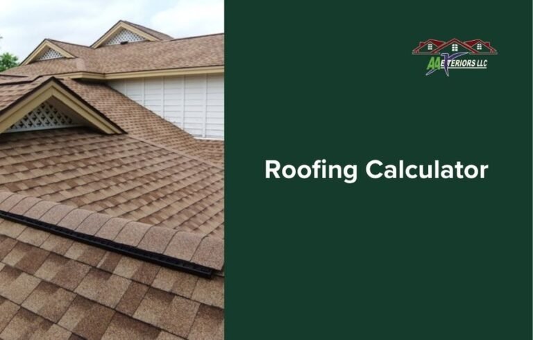 Simplify Your Project with an Accurate Roofing Calculator