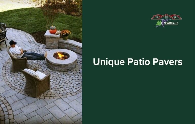 Unique Patio Pavers